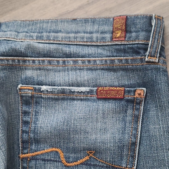 7 for all ManKind Jeans W30 L34 - Picture 3 of 4